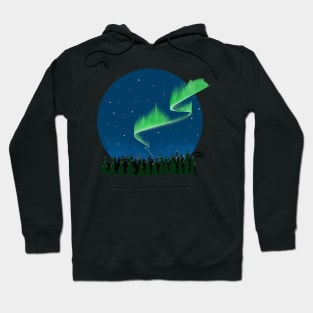 Aurora night Hoodie